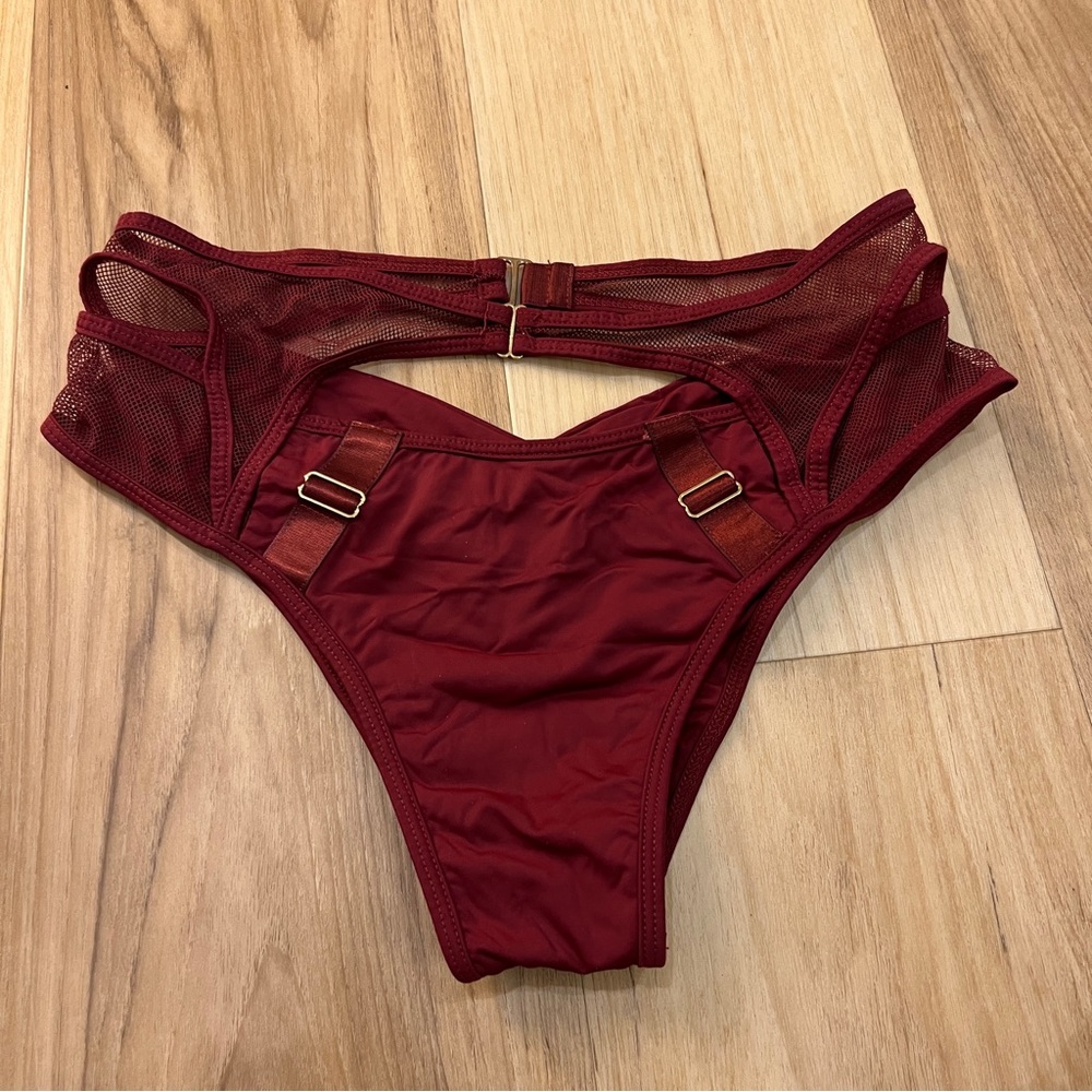 Kaizen burgundy pole bottoms